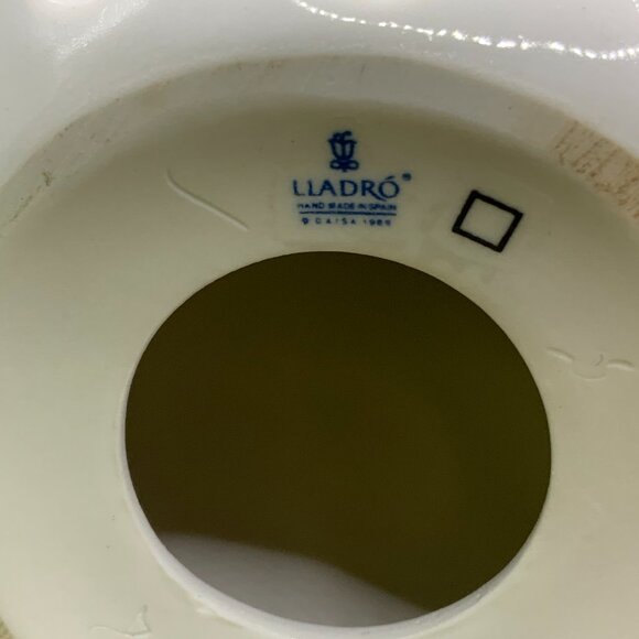 Lladro Vintage 1991 Christmas Angel Tree Topper Porcelain Figurine - Picture 3 of 10